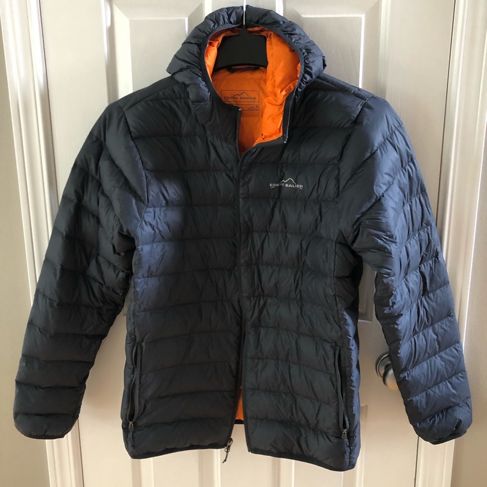 Eddie Bauer men’s down puffer jacket